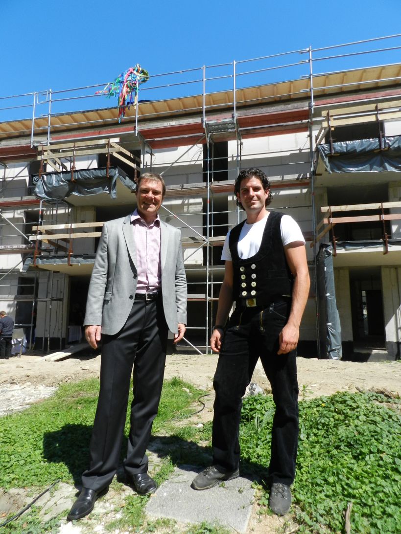 VBS Neubau Guaitastrasse Baustelle Richtfest1